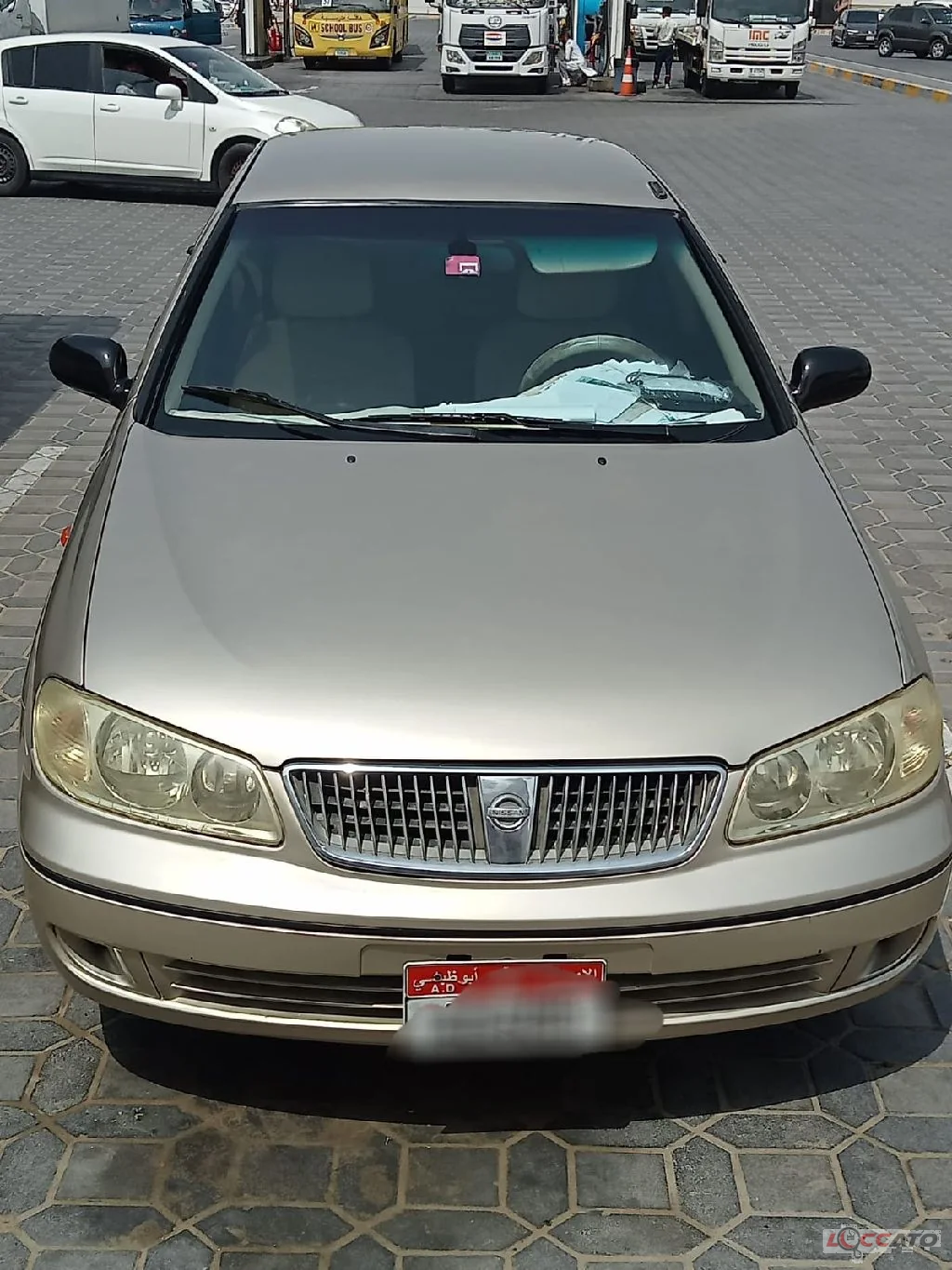 Best used cars in abu dhabi, Nissan Sunny 2004